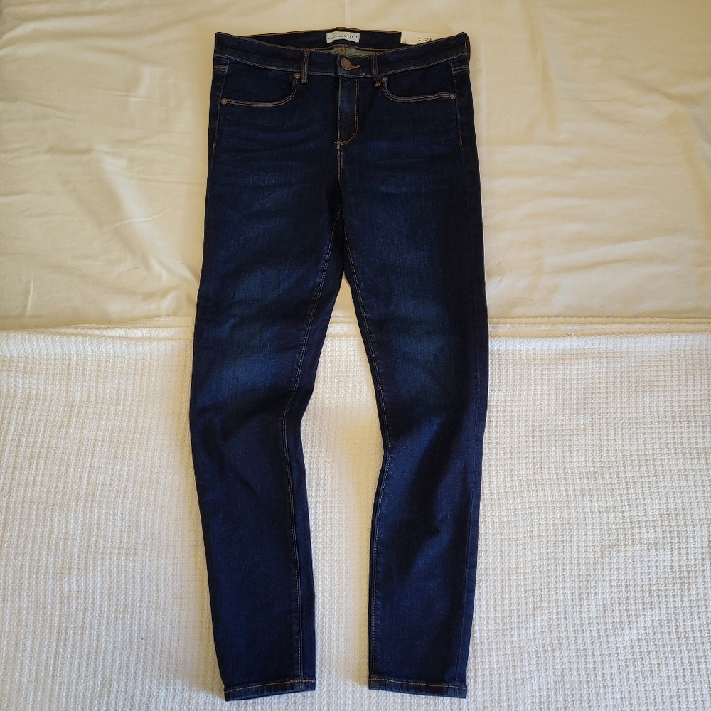 LOFT | Dark Wash Skinny Denim Leggings